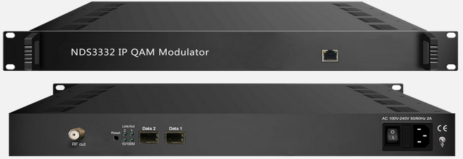DX3332 32路IP復用加擾QAM調制器